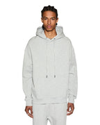 MENS 4 X 4 BIGGIE HOODIE GREY MARLE FLEECE