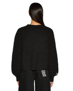 Womens Bookie Knit Black Knitwear - Black