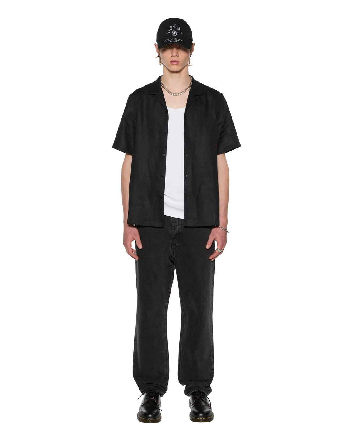 COSTA RESORT SS SHIRT BLACK