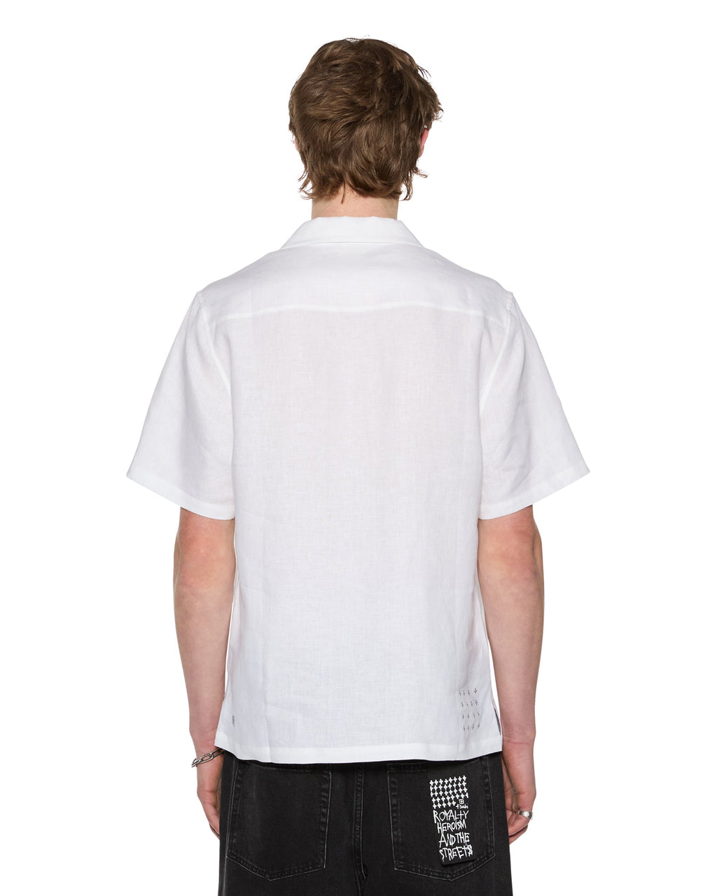MENS COSTA RESORT SS SHIRT WHITE SHIRTS