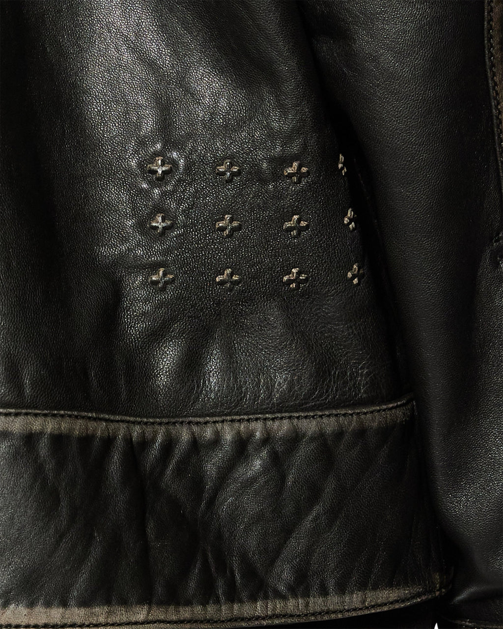 Womens Creed Jacket Aged Black Oversized Jackets - Black
