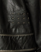 Womens Creed Jacket Aged Black Oversized Jackets - Black