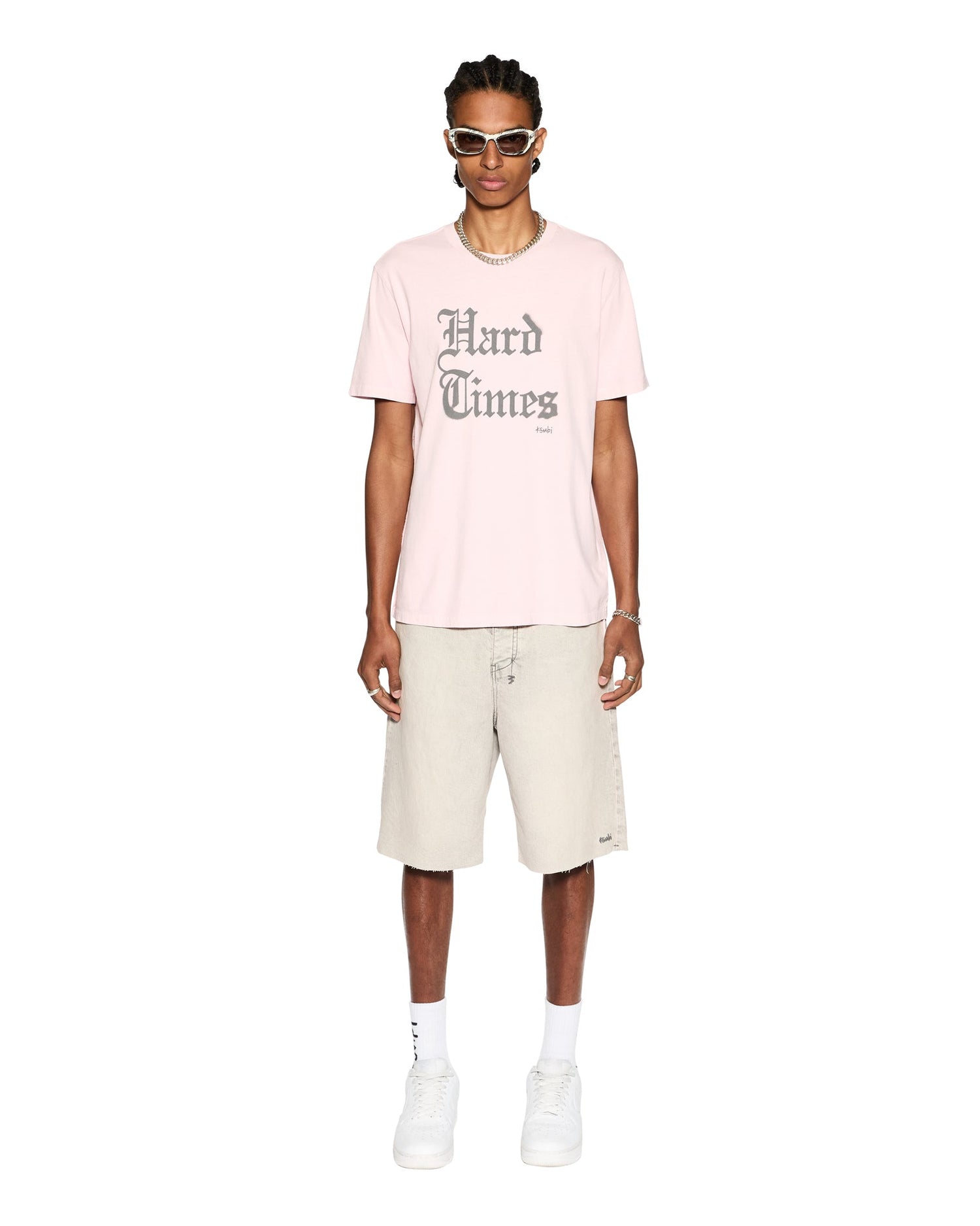 HARD TIMES KASH SS TEE QUARTZ