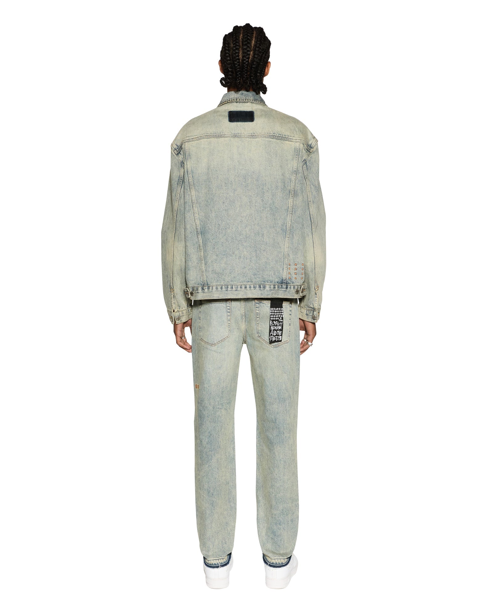 Oh G Oversized Trucker Jacket Stagelight - Vintage Blue Oh G Oversized Trucker Jacket Stagelight - Vintage Blue