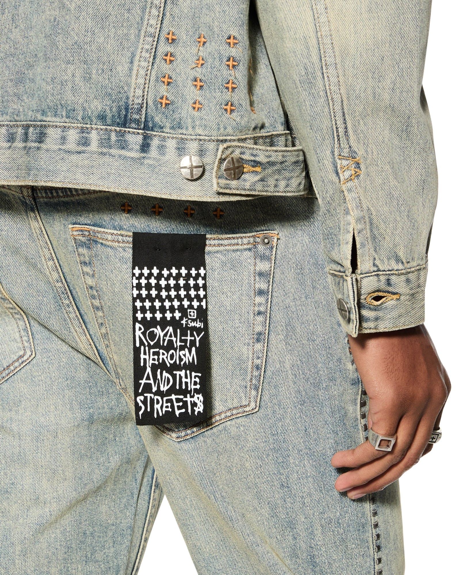 MENS  OH G JACKET STAGELIGHT OVERSIZED JACKETS