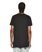 MENS SEEING LINES SS TEE BLACK TEES