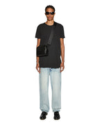 MENS SEEING LINES SS TEE BLACK TEES