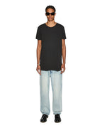 MENS SEEING LINES SS TEE BLACK TEES