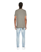 MENS SEEING LINES SS TEE VINTAGE GREY TEES