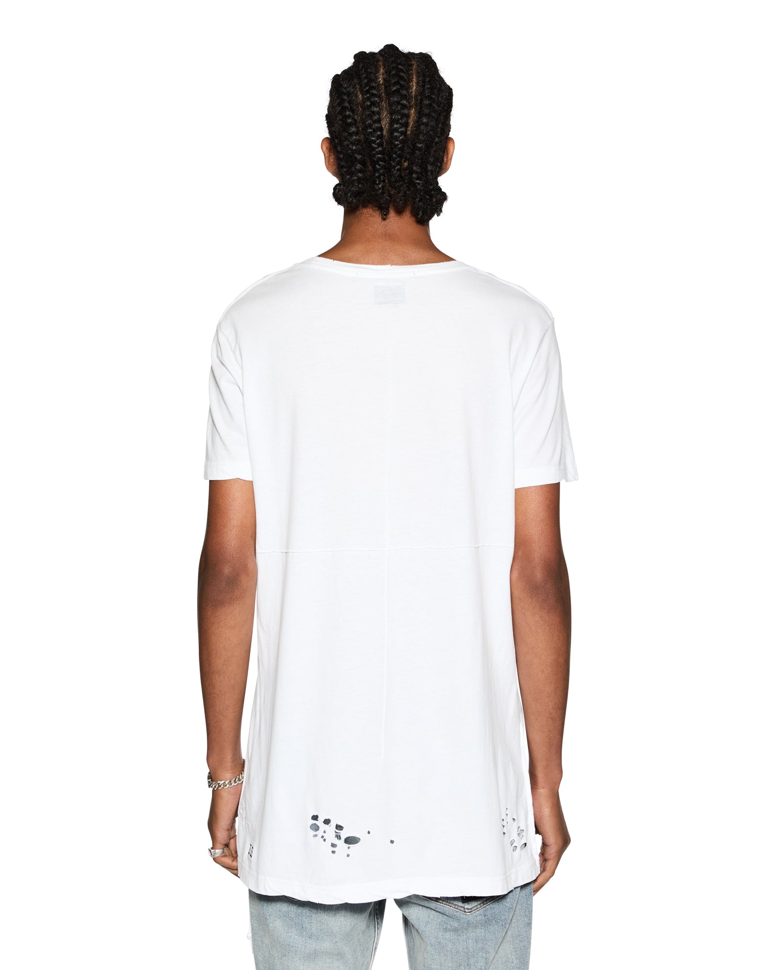 MENS SIOUX SS TEE WHITE TEES