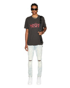 Mens Van Winkle Stencil Legacy Skinny Denim Jeans - Denim