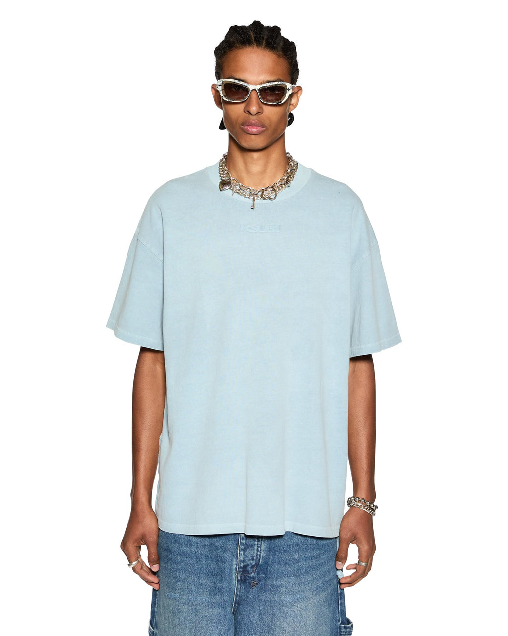 MENS SOTT EKCESS SS TEE ICE BLUE TEES