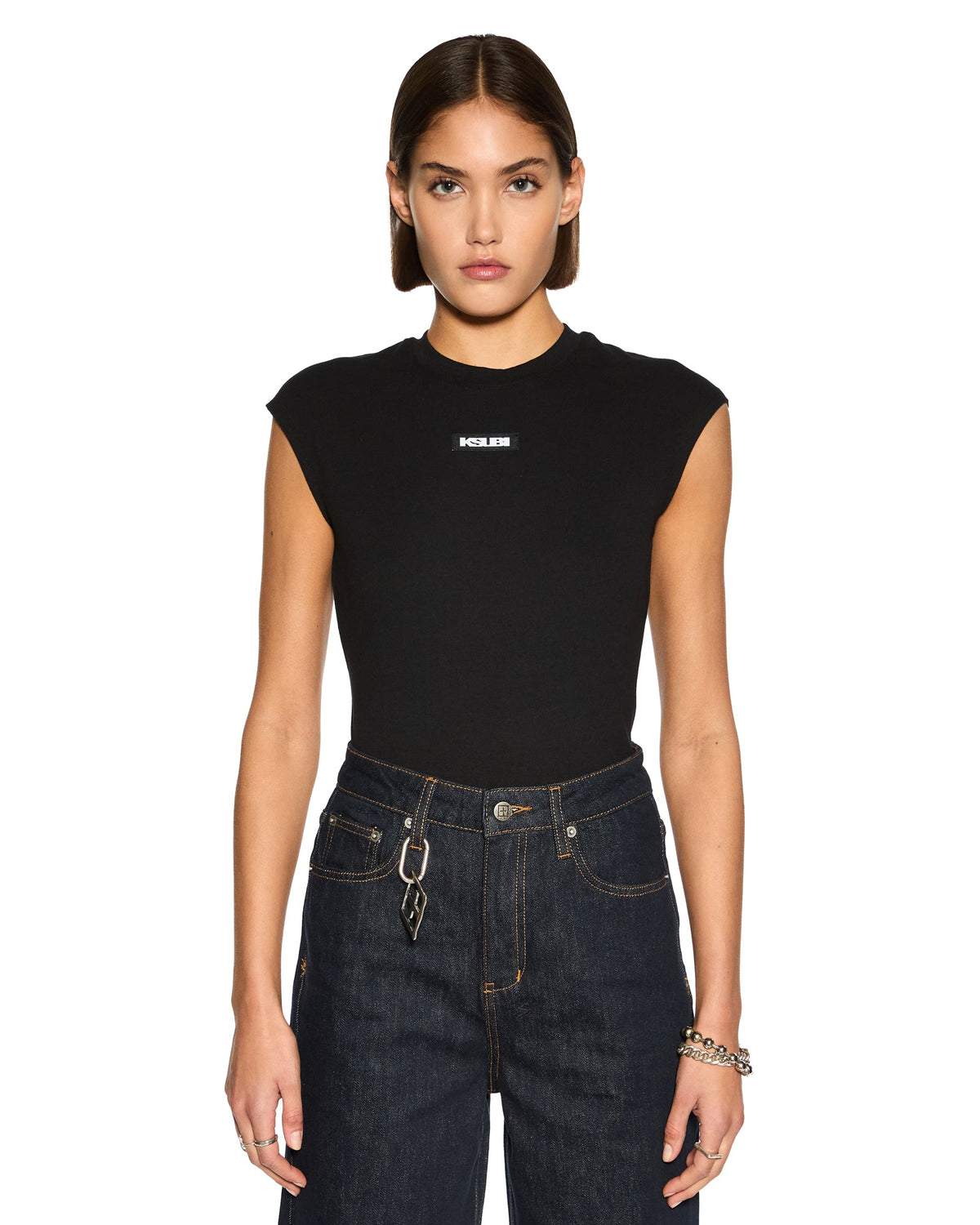 WOMENS STAPLE SS TEE BLACK TEES