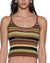 WOMENS  TAMRIN KNITTED TANK MULTI SLIM FASHION TOPS