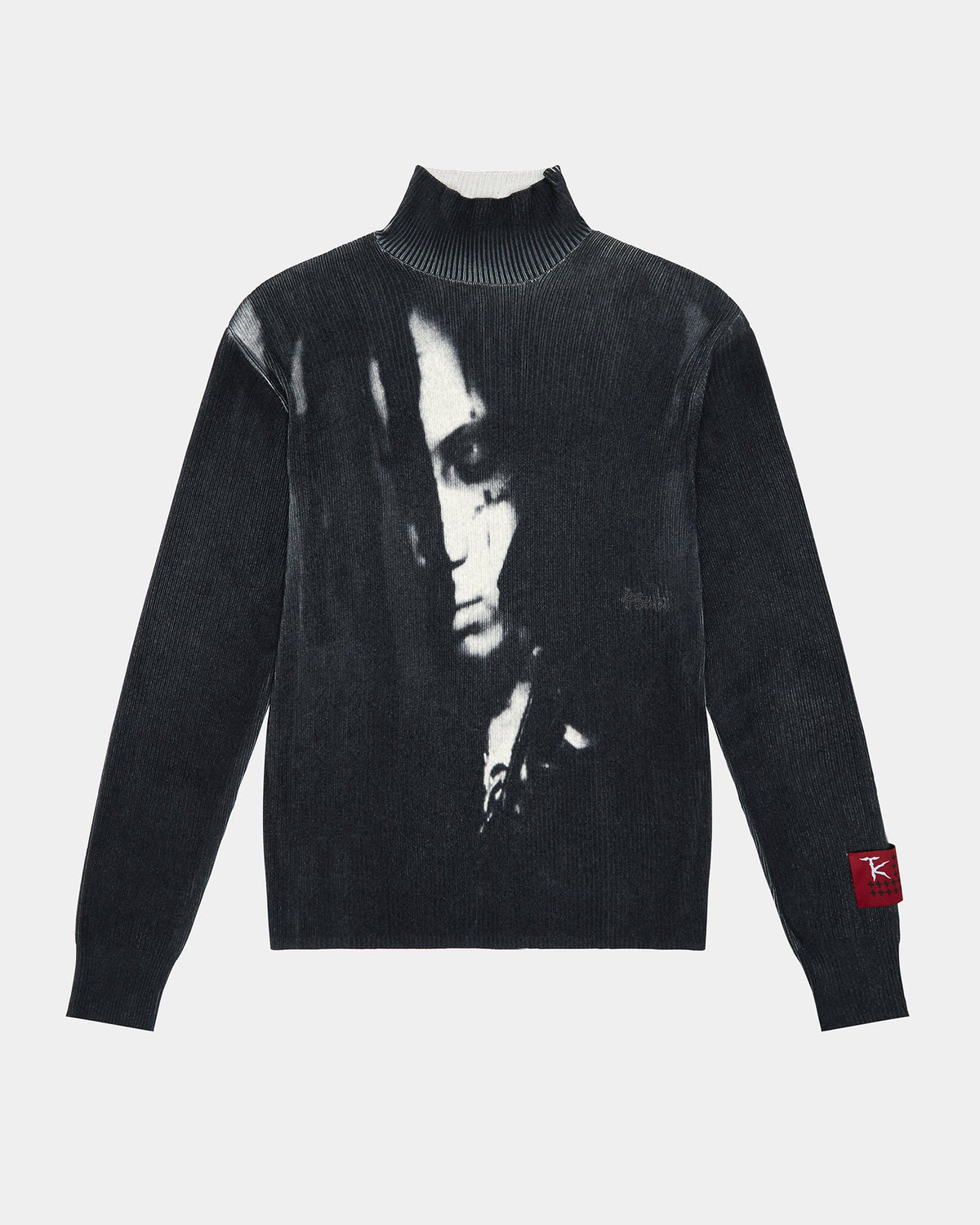 Mens Trippie Knit Black Regular Knitwear - Black