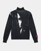 Mens Trippie Knit Black Regular Knitwear - Black