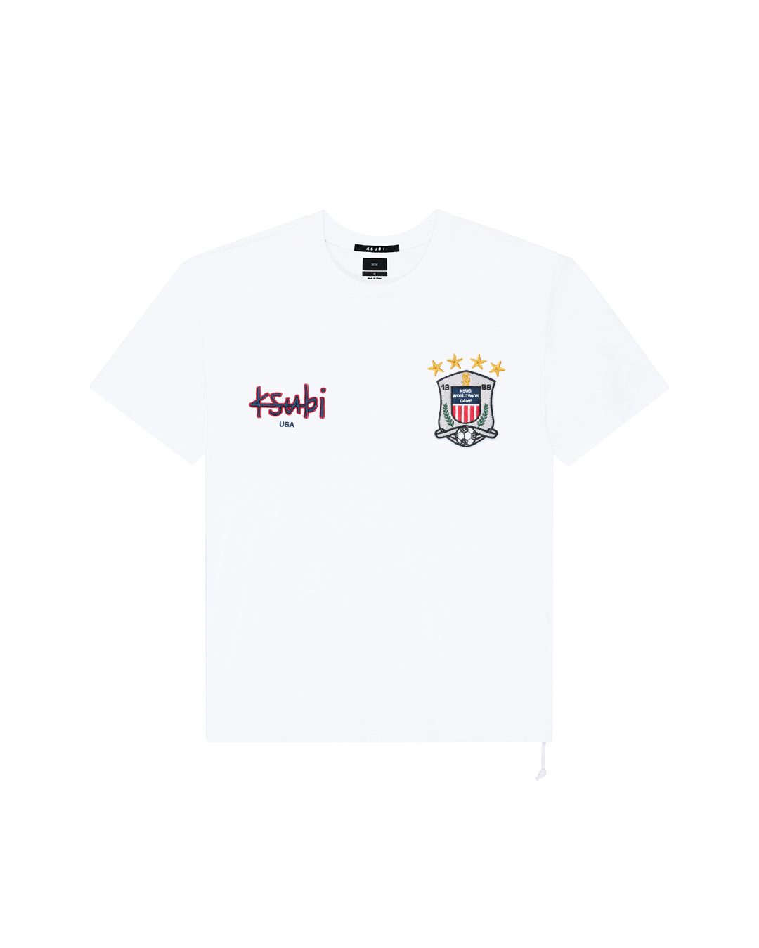 MENS USA EKCESS SS TEE TRU WHITE TEES