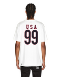 USA EKCESS SS TEE TRU WHITE