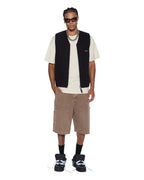 MENS BATTLER VEST BLACK FASHION TOPS