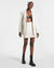 WOMENS  VIVIAN LEATHER BLAZER OFF WHITE RELAXED JACKETS