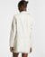 WOMENS  VIVIAN LEATHER BLAZER OFF WHITE RELAXED JACKETS