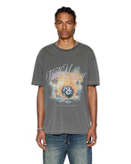 MENS WORLD ORDER BIGGIE SS TEE CHARCOAL TEES