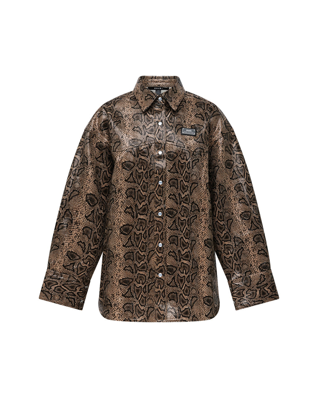 Womens Astra Ls Shirt Snakebite Oversized Shirts - Multi Colour
