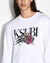 HABITAT KASH LS TEE TRU WHITE