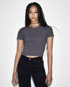 WOMENS ARISE SS TEE COAL TEES