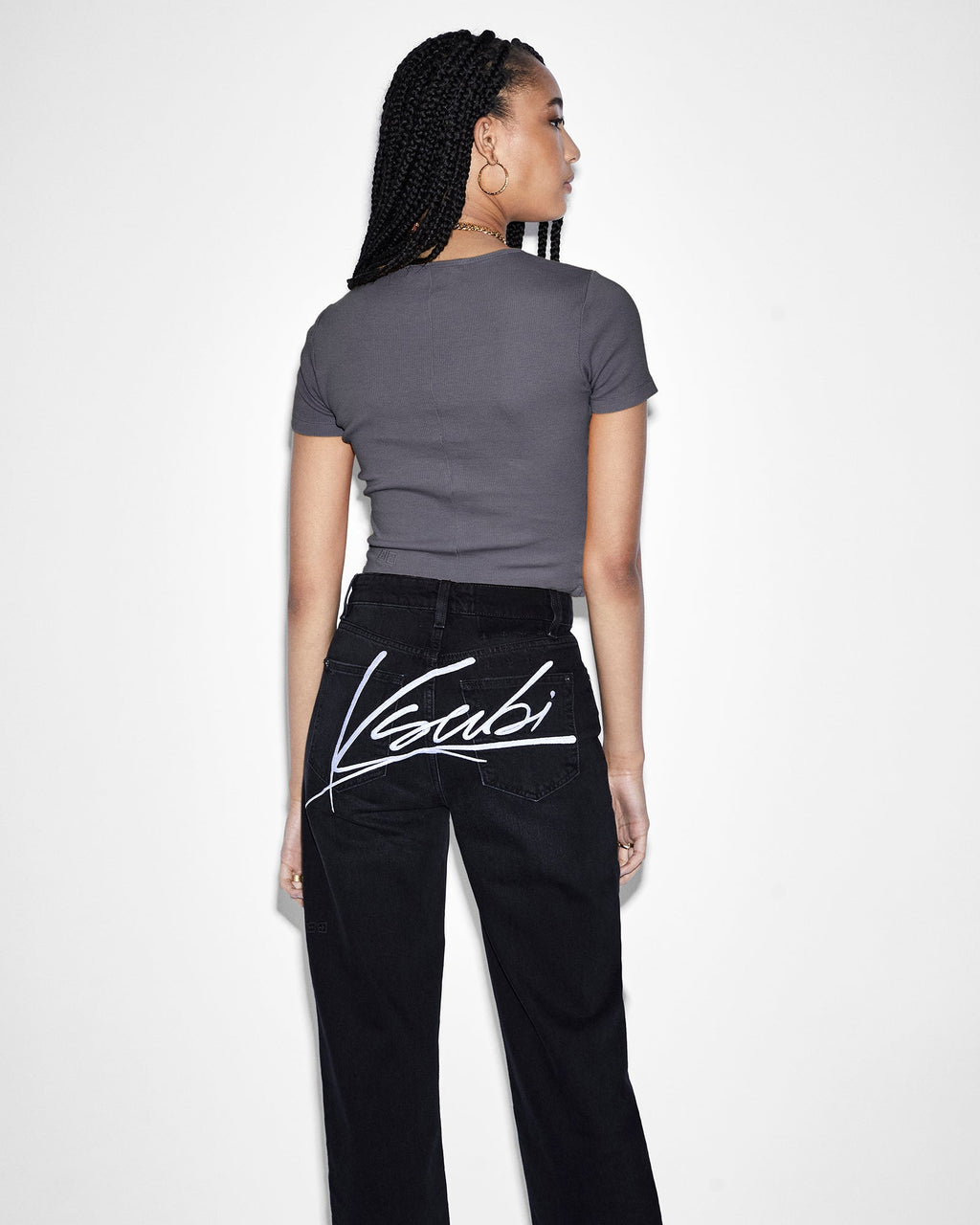 WOMENS ARISE SS TEE COAL TEES