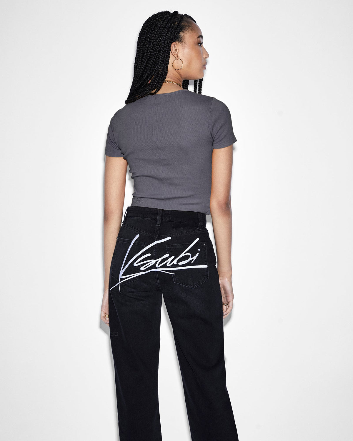 WOMENS ARISE SS TEE COAL TEES
