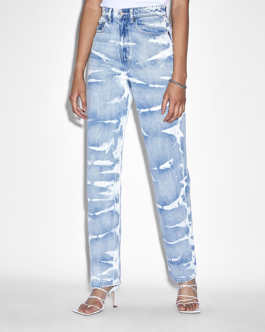 WOMENS PLAYBACK MOTLEY DENIM JEANS