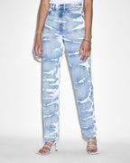 WOMENS PLAYBACK MOTLEY DENIM JEANS