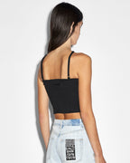 Womens Arise Tube Top Black Fitted Fashion Tops - Black