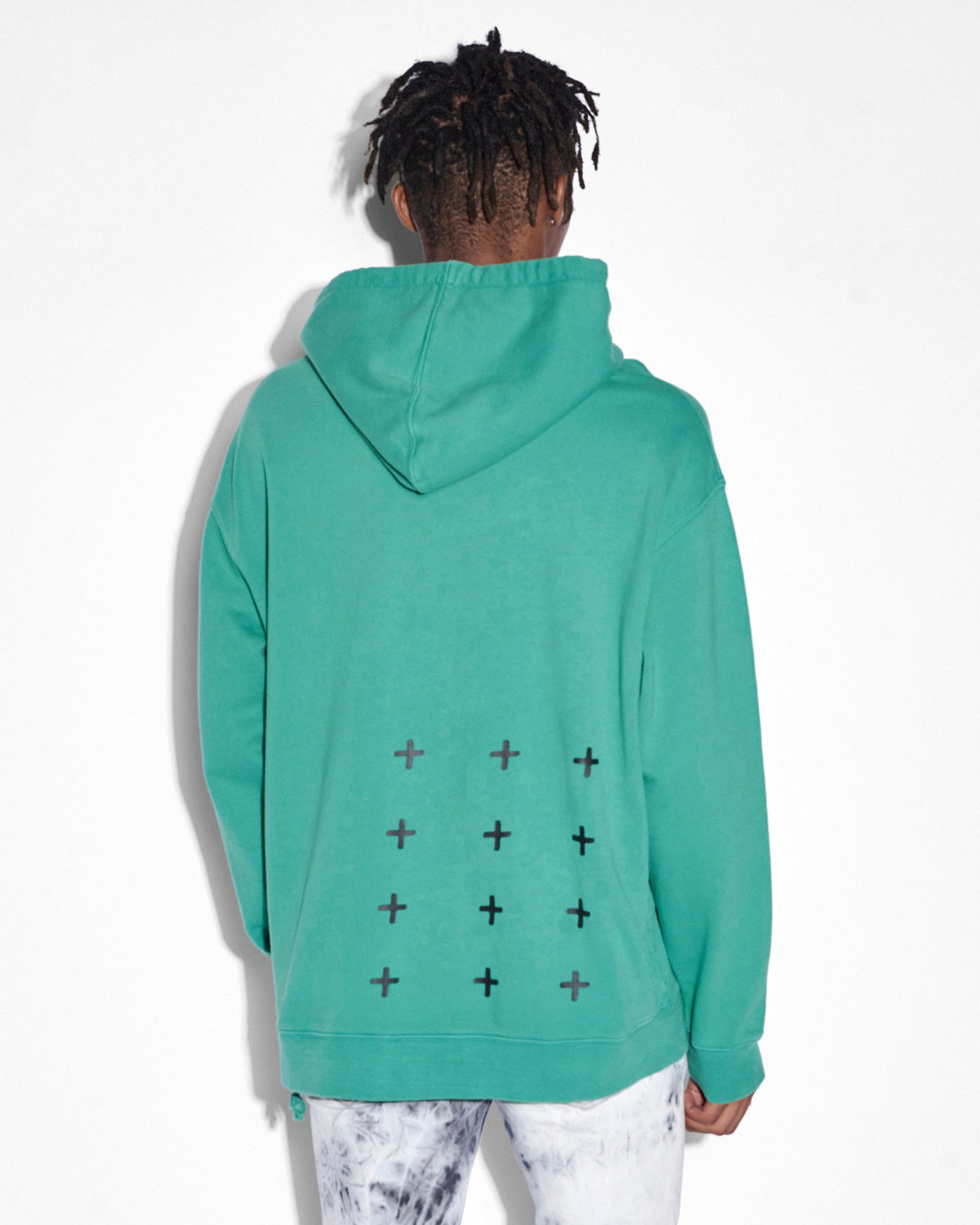 GRASS CUTTER BIGGIE HOODIE GREENOUT