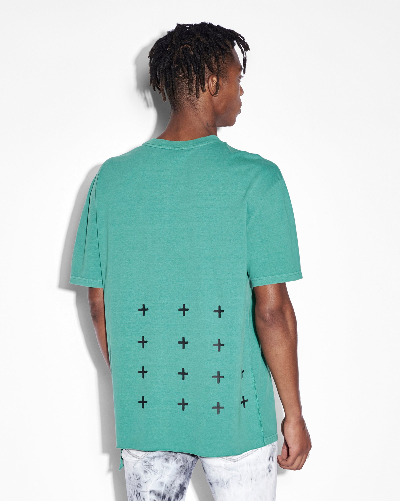 GRASS CUTTER BIGGIE SS TEE GREENOUT