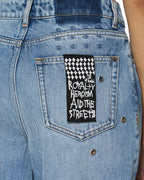 WOMENS RELAX JEAN CHROMA DENIM JEANS