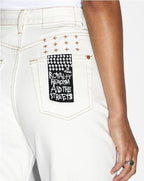 WOMENS PLAYBACK SUGAR RUSH PANEL DENIM JEANS