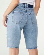 Womens App Laye Short Overkast Slim Walkshorts - Denim