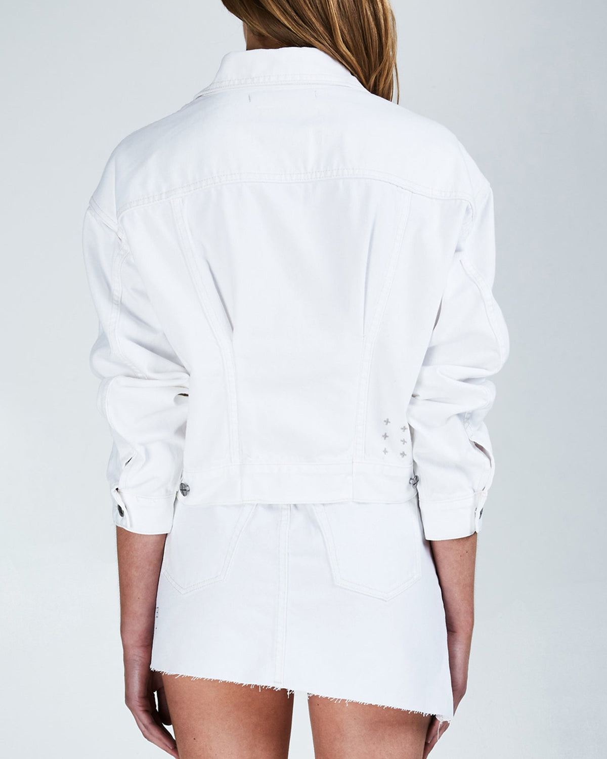 Womens Justify Jacket Fly White Jackets - White