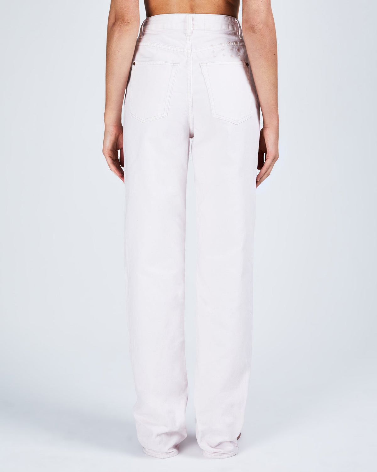 WOMENS PLAYBACK BARELY BLUSH DENIM JEANS