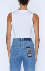 Womens Fragment Tank White Fitted Tees - White
